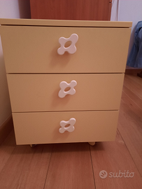 Cassettiera per camera ragazza Battistella