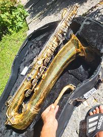 COLLEZIONE:RARO SAX SASSOFONO BARITONO SELMER U.SA