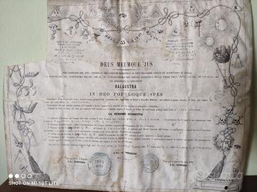 Manoscritto massonico