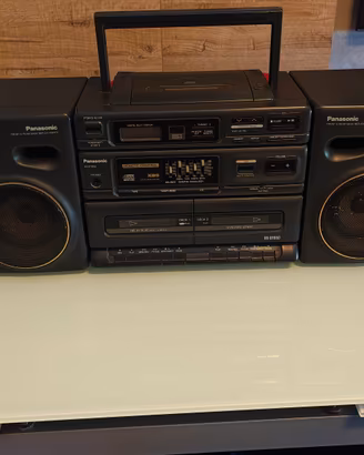 Stereo Vintage Boombox Panasonic RX-DT650