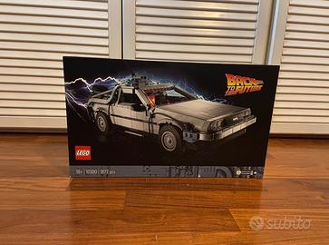 LEGO 10300 DeLorean Macchina Ritorno al futuro NEW