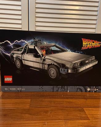 LEGO 10300 DeLorean Macchina Ritorno al futuro NEW