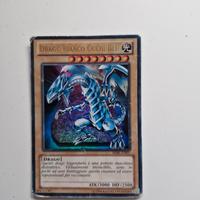 carta yu gi oh Drago bianco occhi blu 