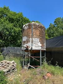 Cisterna irrigazione 12.000 litri in vetro resina