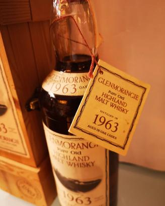 Malt Whisky Glenmorangie 1963 perfetta.