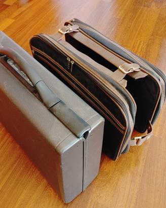 Borsa rigida Samsonite + accessorio porta abiti