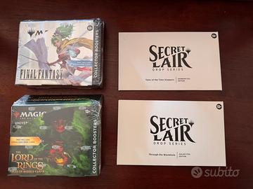MGTG Collector Booster Box LOTR e FF + SL TR