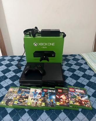 Xbox one con 6 giochi