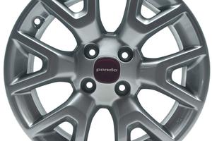 4 cerchi lega fiat panda r15 lt5700