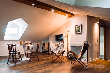 Mansarda di design a Palazzo Mocci