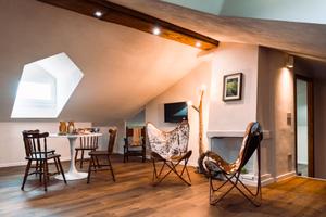 Mansarda di design a Palazzo Mocci