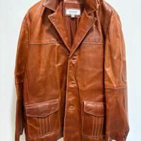 WILSONS LEATHER giacca pelle XL marrone