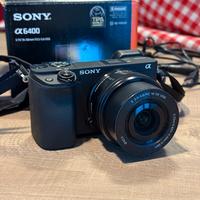 Sony alpha 6400 + obiettivo E 55-210