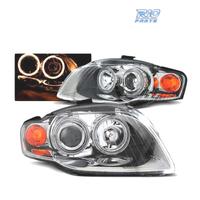 FARI OCCHI ANGELICI PER AUDI A4 B7 04-08 CROMATI