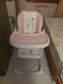 Seggiolone bambina kinderkraft