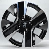 4 cerchi lega peugeot 208 *noma* r16 lt5823