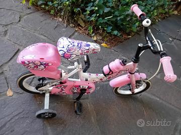 Bici bambina 12" con rotelle