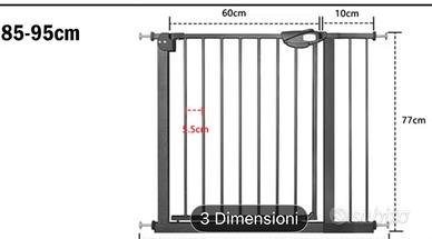 Cancello sicurezza bambini o animali