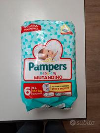 Pannolini Pampers Dry Mutandino 