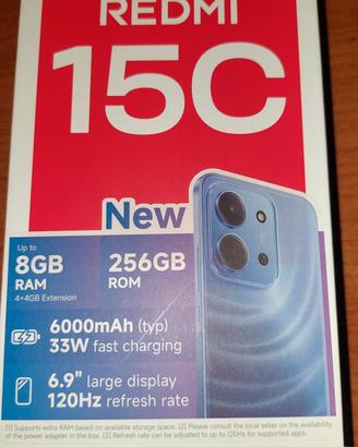 redmi 15c da 256gb 
