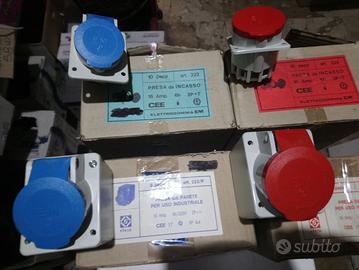 Prese industriali da esterno e da incasso