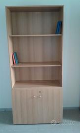 LIBRERIA H205x L90,5XP40 2 ANTE+2 RIPIANI