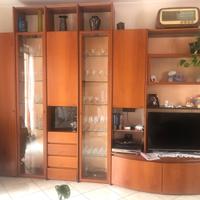 Mobile soggiorno legno ciliegio