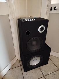 impianto audio alpine blouthout USB Aux 1250w