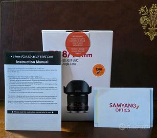 Samyang 14mm f2.8 IF ED UMC Aspherical.