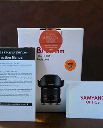 Samyang 14mm f2.8 IF ED UMC Aspherical.