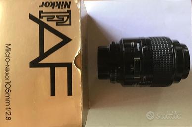 Nikon AF nikkor 105mm f/2.8 micro