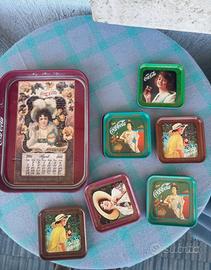 Sottobicchieri e Vassoio Coca Cola ‘90