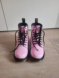 Dr. Martens bambina n.35 rosa vernice