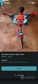 Bicicletta bambino