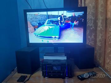 Tv 32 pollici + impianto hifi potentissimo
