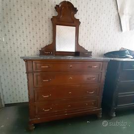 Credenza con specchio 