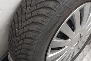 Cerchi e gomme invernali nuove x fiat 500 panda 14