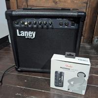 fender mustang micro + Amplificatore Laney 15w