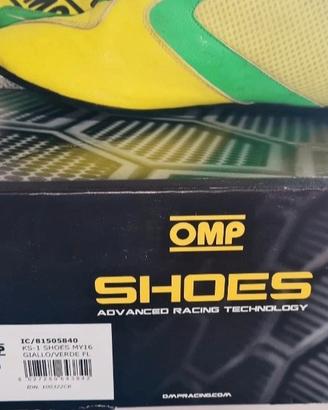 scarpe karting Omp numero 40