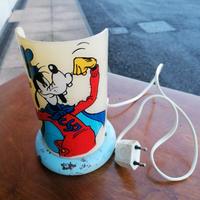 lampada Disney Pippo anni 70 