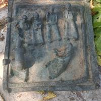 Parafuoco camino in ghisa