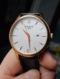 Tissot tradition rose gold T063610A orologio nuovo