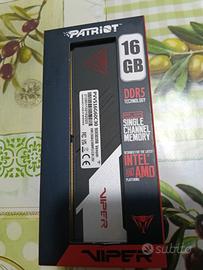 RAM DDR5 16G 6000MT/s CL30 PATRIOT VIPER