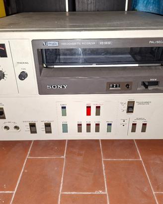 Registratore a cassette Sony U-Matic