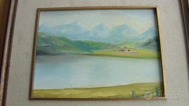 Dipinto ad olio di Gian il Camponese