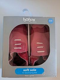 Pantofole Bobux Soft Sole Rosa/fucsia