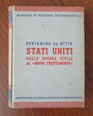 "Stati Uniti" - Beniamino de Ritis (ISPI, 1938)