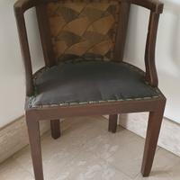 2 poltrone a pozzetto vintage