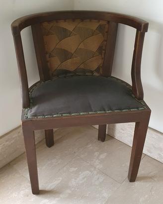 2 poltrone a pozzetto vintage