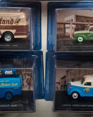 4 VEICOLI EAGLEMOSS PUBBLICITARI D'EPOCA